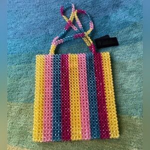 Forever 21 beaded purse NWT